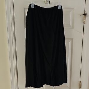 Super Soft Lined Elegant Black Women's Skirt